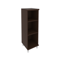 Стеллаж средний узкий First KSU-2 (венге Цаво)